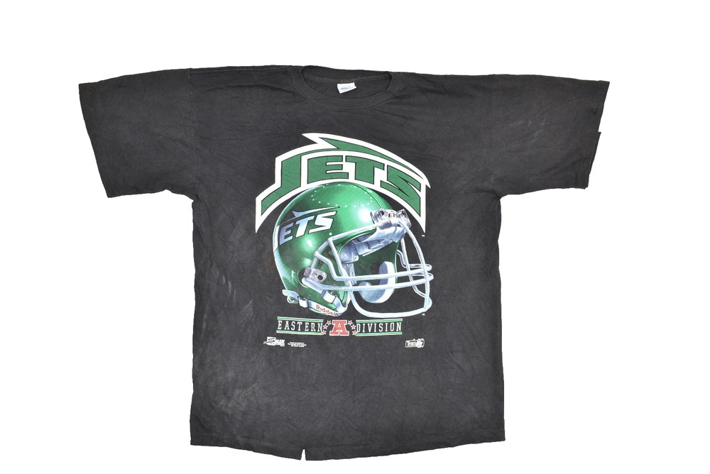 Vintage 90s Salem Sportswear New York Jets Eastern Division T-Shirt Size XL